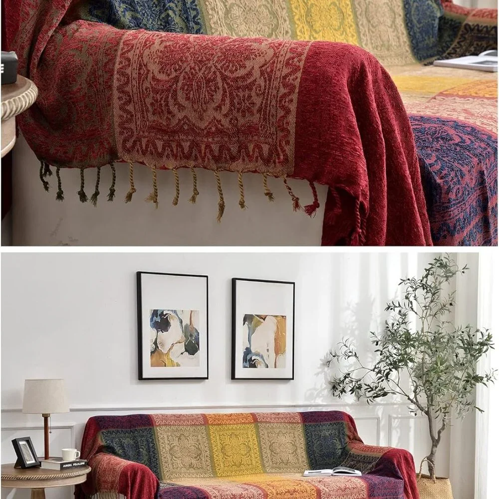 Boho Throw Blanket 60x75
